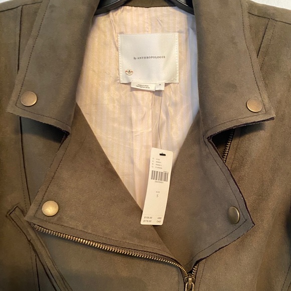 SOLD💥Anthropologie Ripley Sueded Moto Jacket⭐️NWT - Picture 9 of 13
